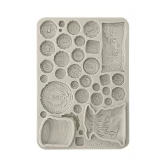   Stamperia Venice City of Art Szilikon öntőforma A5 Old Coins Silicon Mould (1 db)