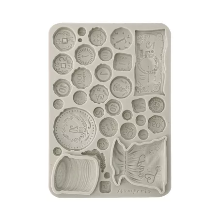 Stamperia Venice City of Art Szilikon öntőforma A5 Old Coins Silicon Mould (1 db)