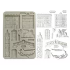 Stamperia Venice City of Art Szilikon öntőforma A5 Monuments Silicon Mould (1 db)