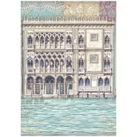   Stamperia Venice City of Art Rizspapír készlet A4  Rice Paper Selection (6 ív)