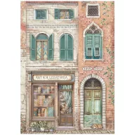   Stamperia Venice City of Art Rizspapír készlet A4  Rice Paper Selection (6 ív)