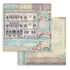   Stamperia Venice City of Art Scrapbook papír 12" (30 cm) Palace Museum Paper Sheets (1 ív)