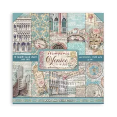   Stamperia Venice City of Art Papírkészlet 12" (30 cm)  Paper Pack (10 ív)
