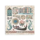 Stamperia Venice City of Art Matrica 16x16cmStickers (4 ív)