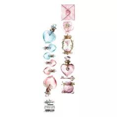   Alchemy of Art Kivágóív 30cm x 5cm The World of Fairies Extras to Cut (1 ív)