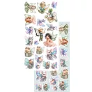 Alchemy of Art Kivágóív 6"x12" (15cm x 30 cm) The World of Fairies Extras to Cut Set (1 csomag)