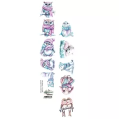   Alchemy of Art Kivágóív 30cm x 5cm Magic of the Northern Lights Extras to Cut (1 ív)