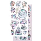 Alchemy of Art Kivágóív 6"x12" (15cm x 30 cm) Magic of the Northern Lights Extras to Cut Set (1 csomag)