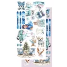 Alchemy of Art Kivágóív 6"x12" (15cm x 30 cm) Magic of the Northern Lights Extras to Cut Set (1 csomag)