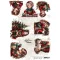 Alchemy of Art Rizspapír A4 - Wonderful Christmas Time - Winter - Rice Paper (1 ív)