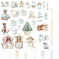  Alchemy of Art Kivágóív 12" (30 cm) Wonderful Christmas Time Holiday Art Alchemy Double-sided paper (1 ív)