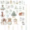 Alchemy of Art Kivágóív 12" (30 cm) Wonderful Christmas Time Holiday Art Alchemy Double-sided paper (1 ív)