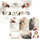 Alchemy of Art Papírkészlet 8" (20 cm) Wonderful Christmas Time Paper Collection Set (12 lap)