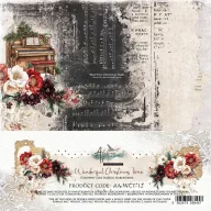  Alchemy of Art Scrapbook papírkészlet 6" (15 cm) Wonderful Christmas Time Paper Pad (24 lap)