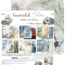Craft O'Clock Scrapbook papírkészlet 12" (30 cm) Emerald Tales Paper Collection Set (6 ív)