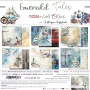 Craft O'Clock Scrapbook papírkészlet 8" (20 cm) Emerald Tales Mix Paper Set (24 ív)