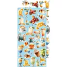 Craft O'Clock Kivágóív Summer Adventures Mix Extras to Cut Set (18 ív)