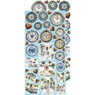 Craft O'Clock Kivágóív Summer Adventures Mix Extras to Cut Set (18 ív)