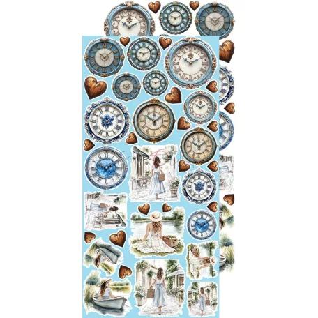 Craft O'Clock Kivágóív Summer Adventures Mix Extras to Cut Set (18 ív)