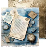  Craft O'Clock Scrapbook papírkészlet 12" (30 cm) Summer Adventures Paper Collection Set (6 ív)