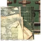 Craft O'Clock Scrapbook papírkészlet 12" (30 cm) Summer Adventures Paper Collection Set (6 ív)