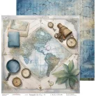 Craft O'Clock Scrapbook papírkészlet 12" (30 cm) Summer Adventures Paper Collection Set (6 ív)