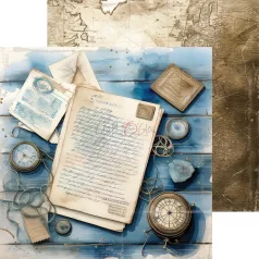   Craft O'Clock Scrapbook papírkészlet 8" (20 cm) Summer Adventures Paper Collection Set (24 ív)