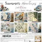 Craft O'Clock Scrapbook papírkészlet 6" (15 cm) Summer Adventures Paper Collection Set (24 ív)
