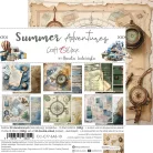 Craft O'Clock Scrapbook papírkészlet 6" (15 cm) Summer Adventures Paper Collection Set (24 ív)