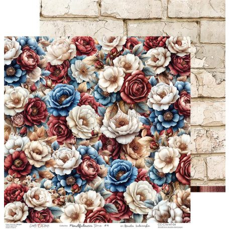 Craft O'Clock Scrapbook papírkészlet 12" (30 cm) Mindfulness Time Paper Collection Set (6 ív)