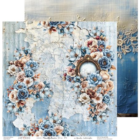 Craft O'Clock Scrapbook papírkészlet 12" (30 cm) Mindfulness Time Paper Collection Set (6 ív)