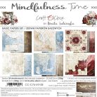Craft O'Clock Scrapbook papírkészlet 8" (20 cm) Mindfulness Time Basic Paper Set (24 ív)