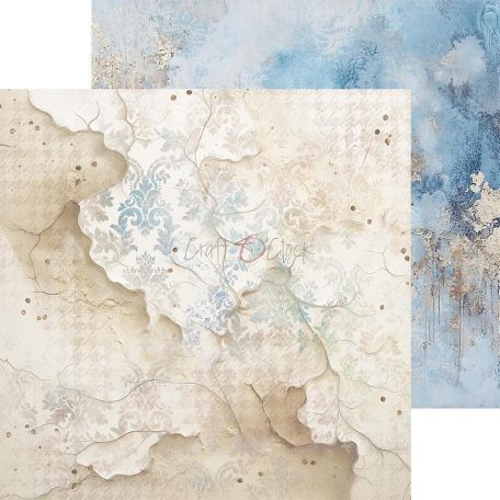 Craft O'Clock Scrapbook papírkészlet 8" (20 cm) Mindfulness Time Basic Paper Set (24 ív)