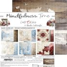 Craft O'Clock Scrapbook papírkészlet 8" (20 cm) Mindfulness Time Basic Paper Set (24 ív)