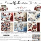 Craft O'Clock Scrapbook papírkészlet 8" (20 cm) Mindfulness Time Paper Collection Set (24 ív)