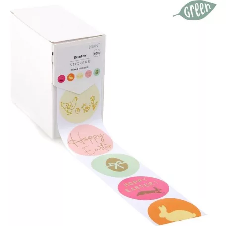 Húsvéti matrica - Vivant Stickers Easter  500 db