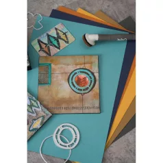   SIZZIX vágósablon  - Roundabouts - Seth Apter - Thinlits Die Set  (1 csomag)