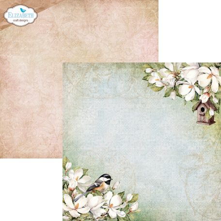 Papírkészlet - 12" (30 cm) - Spring Blossom - ECD Patterned Cardstock Paper (1 csomag)