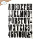 Szilikonbélyegző - A5 - Bold Alphabet - ECD Clear Stamps (1 csomag)