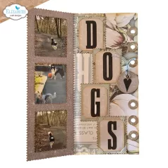   Szilikonbélyegző - A5 - Bold Alphabet - ECD Clear Stamps (1 csomag)