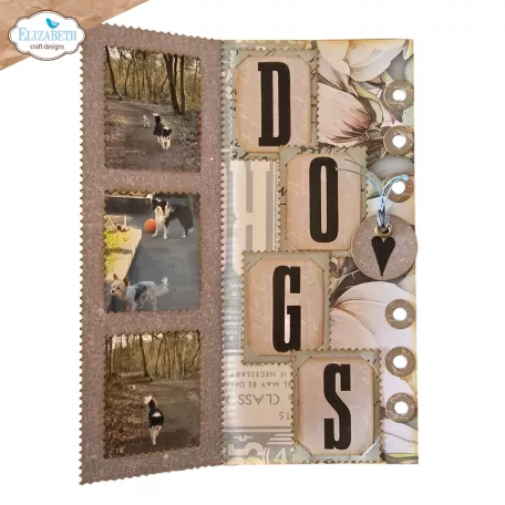 Szilikonbélyegző - A5 - Bold Alphabet - ECD Clear Stamps (1 csomag)