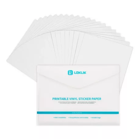 LOKLiK Nyomtatható matrica papír A4 (20 ív)