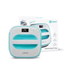  LOKLiK Digitális hőprés 25.5×25.5 cm Kék / Easy Heat Press - LOKLiK Blue (1 db)