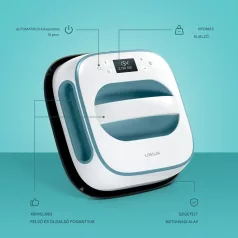 LOKLiK Digitális hőprés 25.5×25.5 cm Kék / Easy Heat Press - LOKLiK Blue (1 db)