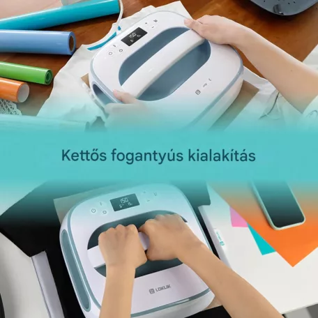 LOKLiK Digitális hőprés 25.5×25.5 cm Kék / Easy Heat Press - LOKLiK Blue (1 db)