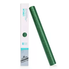 LOKLiK Vasalható fólia - csillámos 30.5x90cm Zöld (1 db)