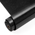 LOKLiK Vasalható fólia - csillámos 30.5x90cm Fekete (1 db)