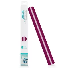 LOKLiK Vasalható fólia - 30.5x180cm Rose Red (1 db)