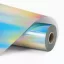 LOKLiK Öntapadó fólia - hologrammos 30.5x90cm / Holographic Iridescent Silver (1 ív)
