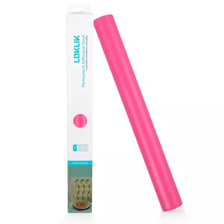 LOKLiK Öntapadó fólia - tartós 30.5x180cm Matt pink (1 db)